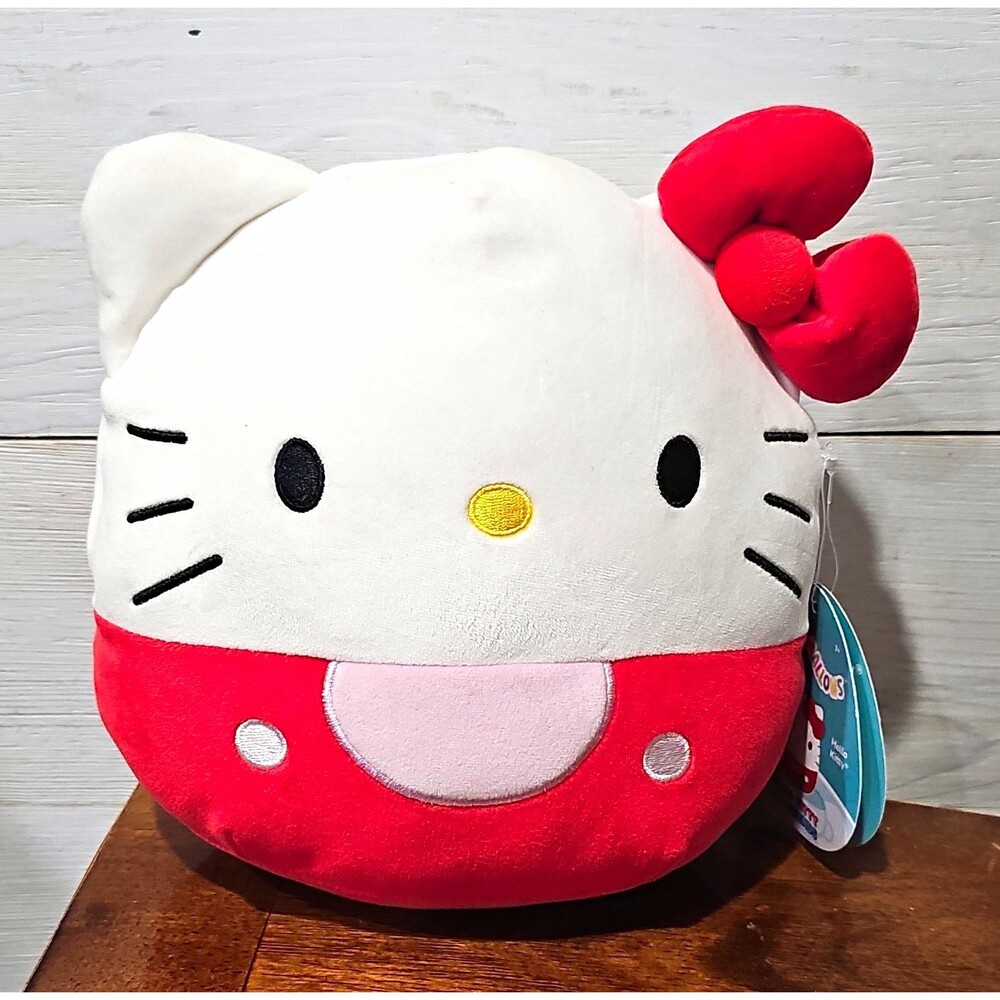 Squishmallows Hello Kitty and Friends Hello Kitty Cat Plush Stuffed Animal